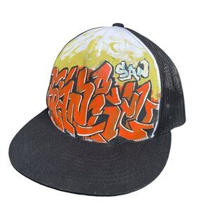 San Francisco Graffiti Hand Painted Snapback